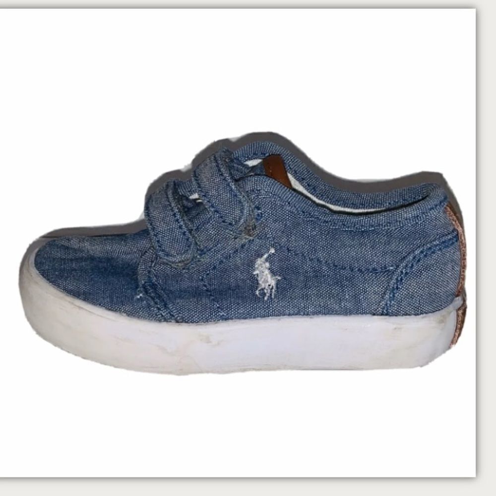 Polo jean sneakers size 5c